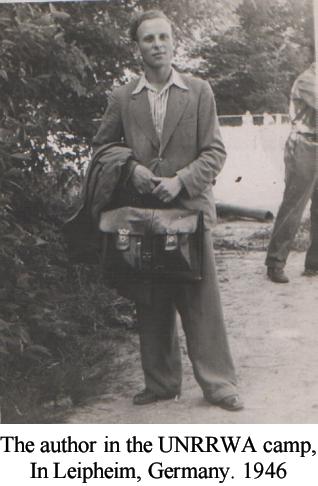 The author in Germany, 1946